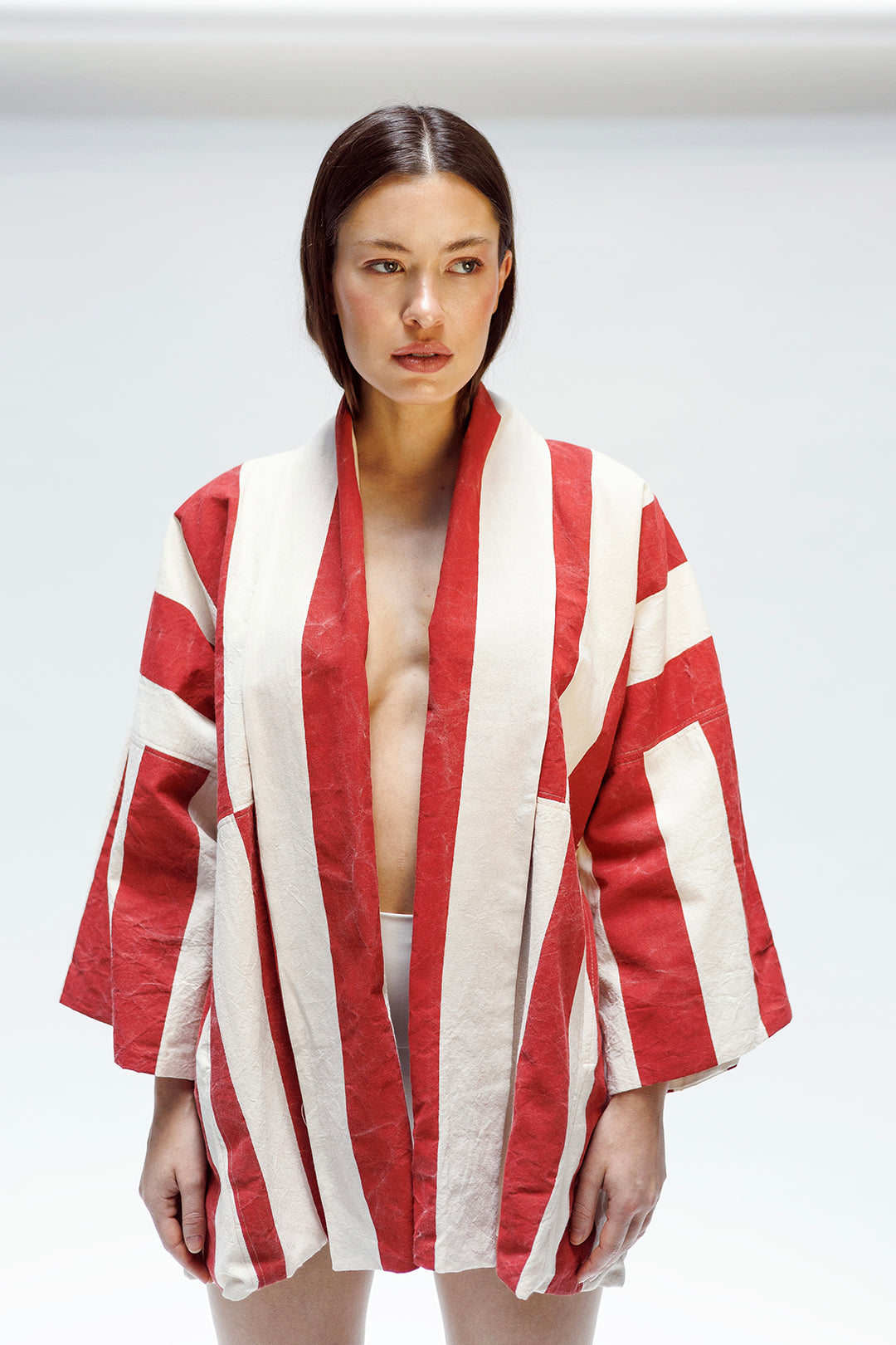 Saco Ruby Red Stripes