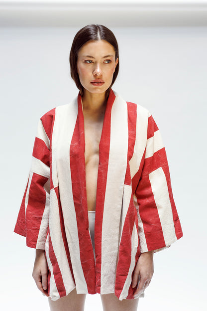 Saco Ruby Red Stripes